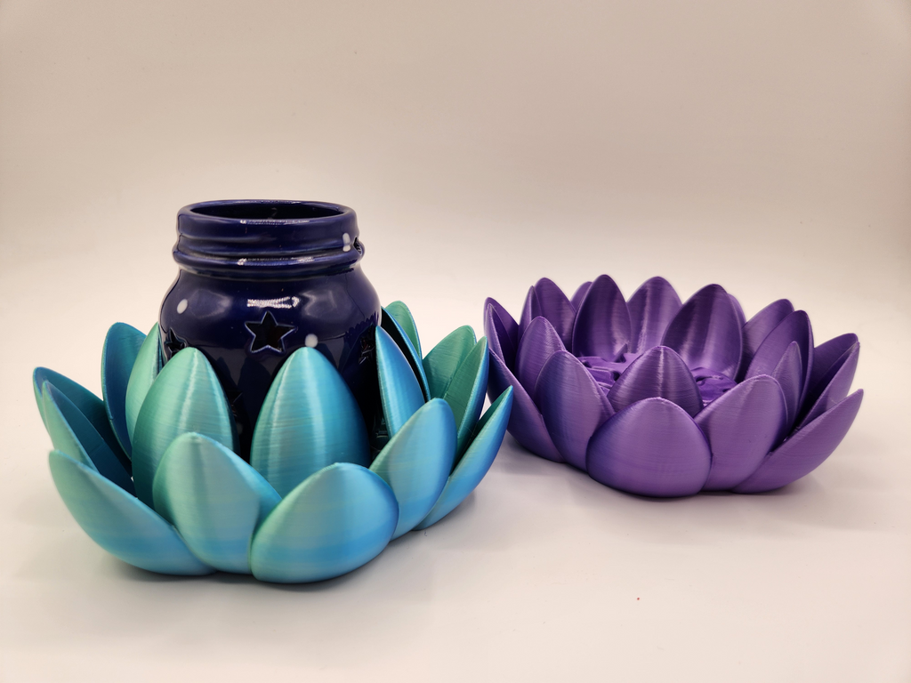 Self-Adjusting Water Lily Coaster | 3D Printed Non-Slip Cup & Glass Holder