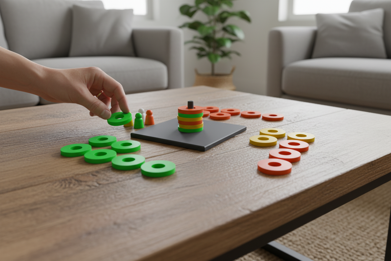 Da Vinci Prints 3D  STACK & SNATCH Fast Family Balance Game