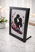 3D textured Desktop Art-Personalised Romantic Keepsake