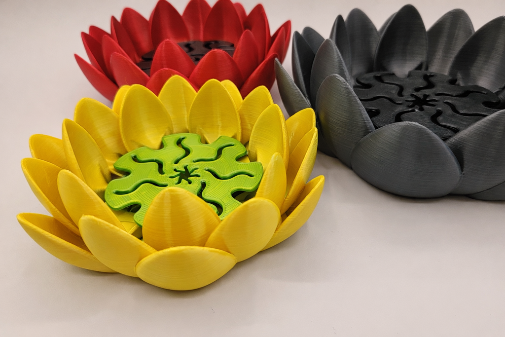 Self-Adjusting Water Lily Coaster | 3D Printed Non-Slip Cup & Glass Holder