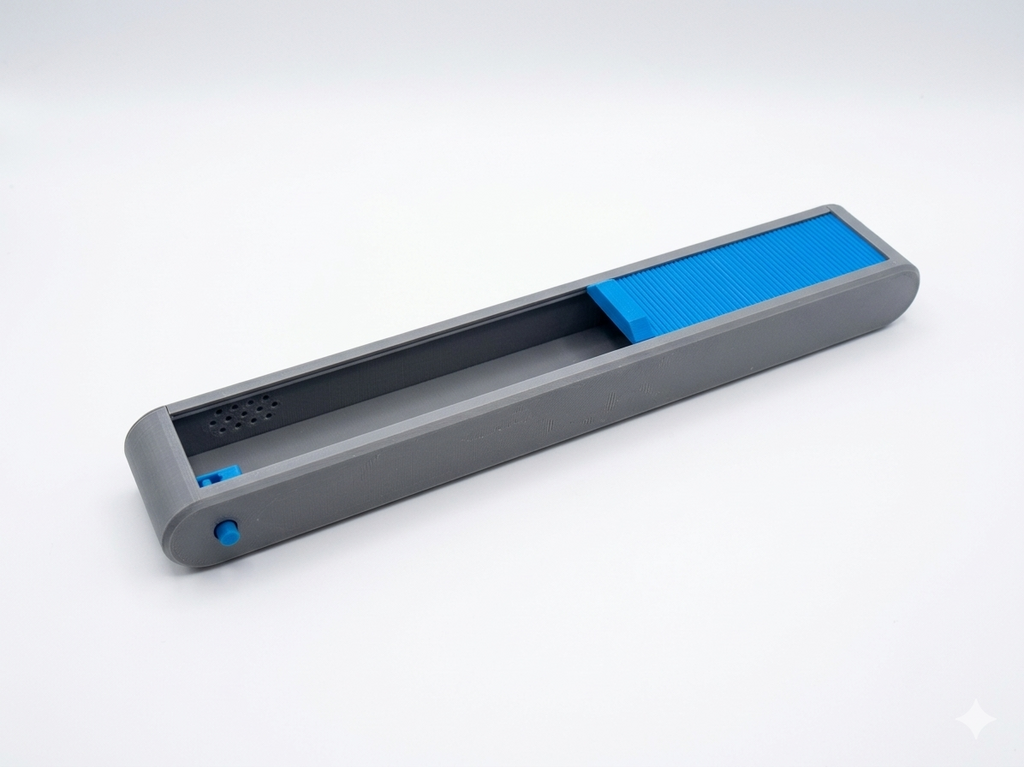Ventilated Sliding Toothbrush Travel Case